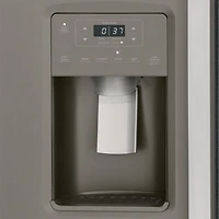 23.0 Cu. Ft. Slate Side-By-Side Refrigerator