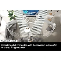 3.1.2 Channel Soundbar with Wireless Dolby Atmos