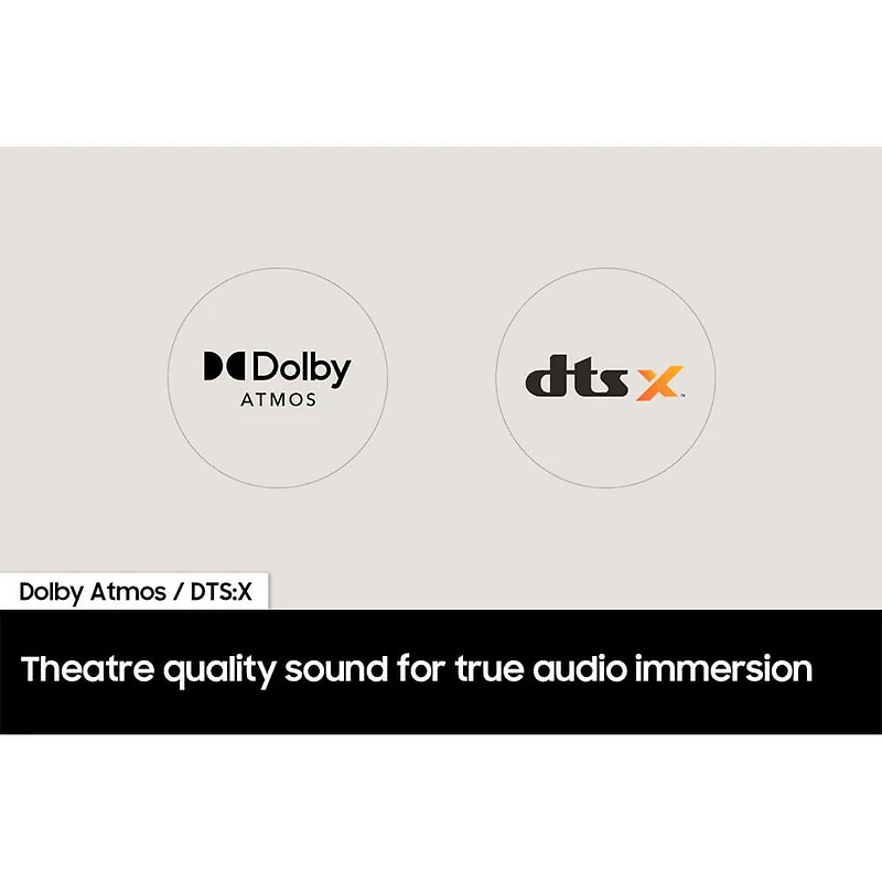 3.1.2 Channel Soundbar with Wireless Dolby Atmos