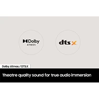 3.1.2 Channel Soundbar with Wireless Dolby Atmos