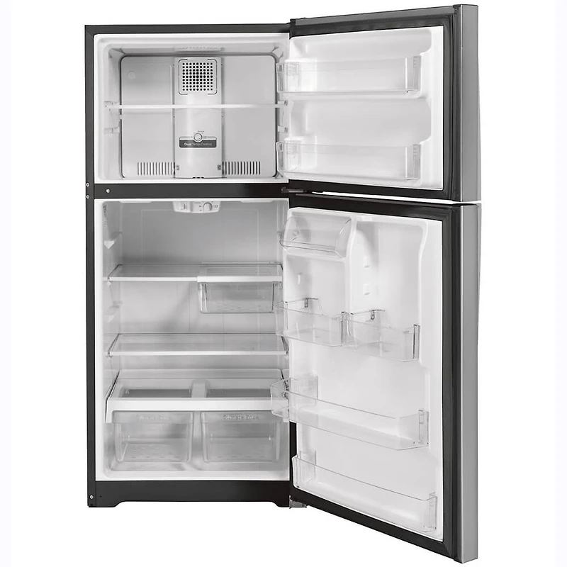 19.2 Cu. Ft. Stainless Top-Freezer Refrigerator