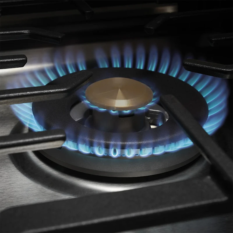 36 inch Stainless Smart Deep-Recessed Gas Cooktop