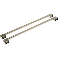 Statement Handle Kit for Select Side-by-Side Refrigerators - Silver