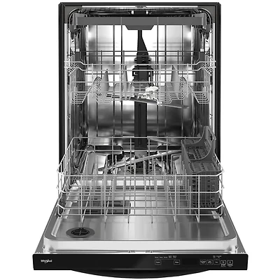 47 dBA Black Top Control Built-In Dishwasher