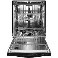 47 dBA Black Top Control Built-In Dishwasher