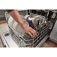 47 dBA Black Top Control Built-In Dishwasher