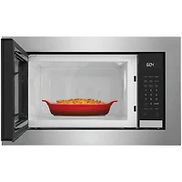 2.2 Cu. Ft. Smudge-Proof Stainless Built-In Microwave - OPEN BOX