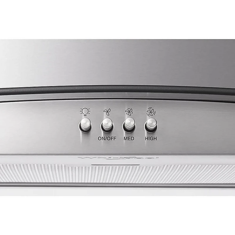 inch Stainless Curved Glass Wall Mount Canopy Range Hood
