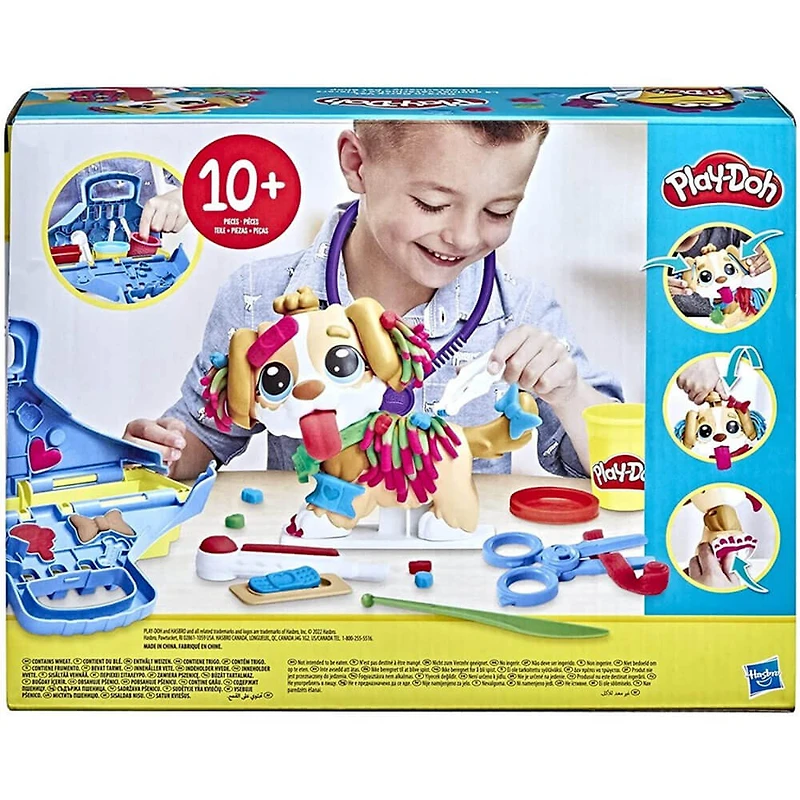 Play-Doh Care N Carry Vet Playset with Toy Dog