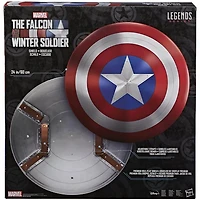 Marvel Legends Series Avengers Falcon & Winter Soldier Captain America Premium Roleplay Shield