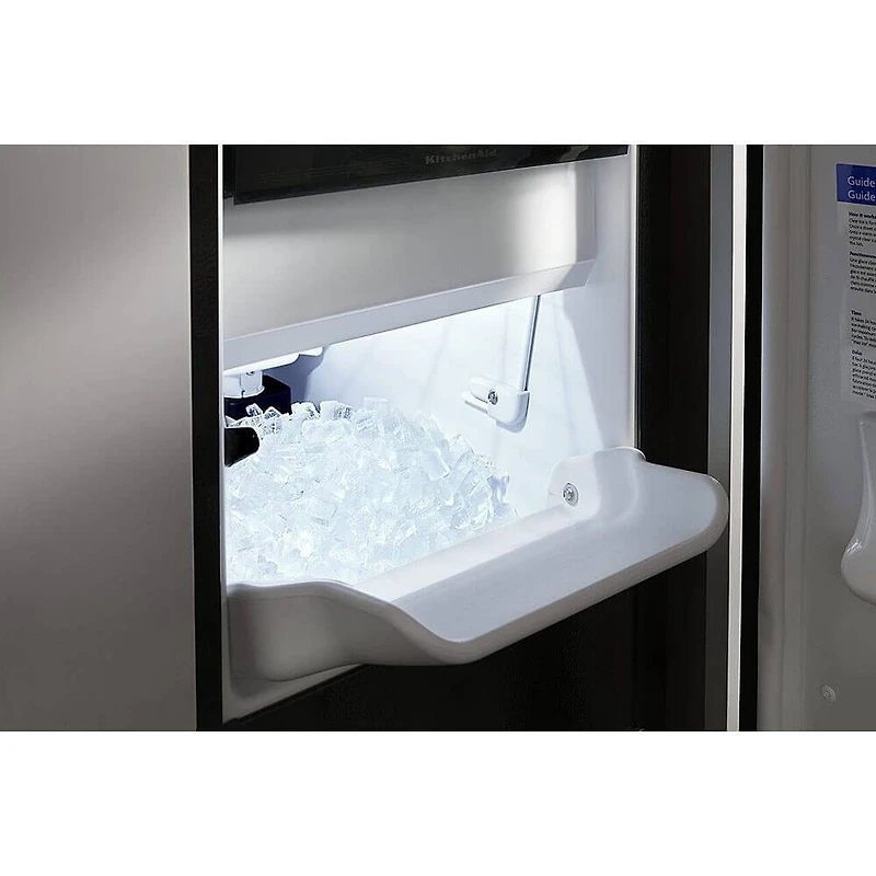 15 inch 22.8 lb. Stainless Freestanding Icemaker