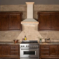 36 inch Unfinished Wood Wall Mount Range Hood