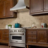 inch Stainless Designer Series Wall Mount Ducted Range Hood