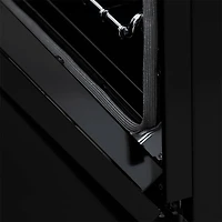 60 inch Autograph Edition Black/Gold Freestanding Double Oven Dual Fuel Range