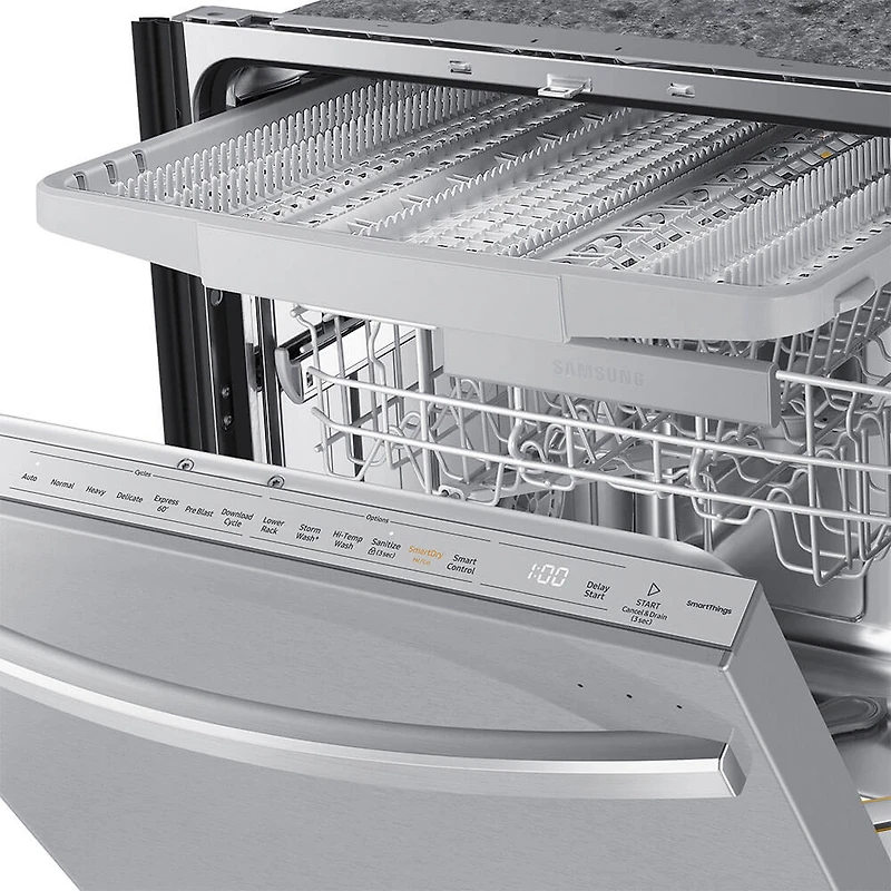 42 dBA Stainless Smart Dishwasher with StormWash