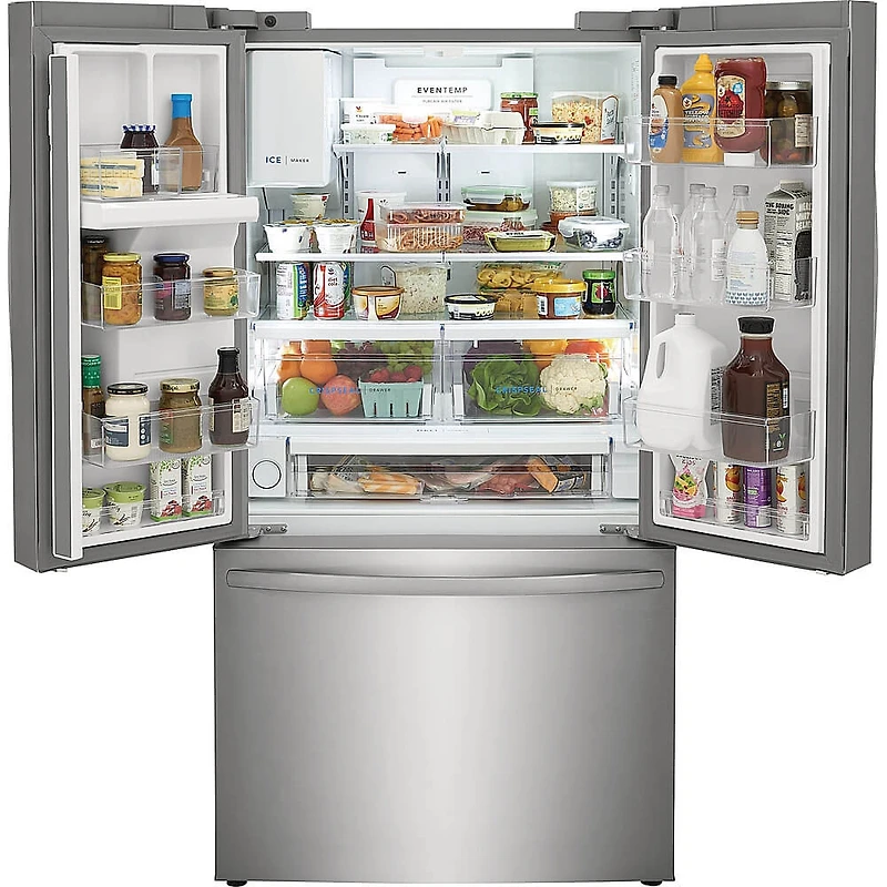 22.6 Cu. Ft. Stainless Counter-Depth French Door Refrigerator