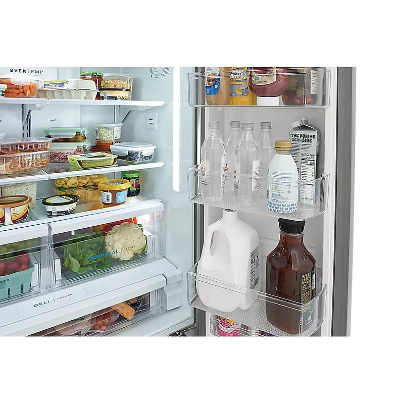 22.6 Cu. Ft. Stainless Counter-Depth French Door Refrigerator