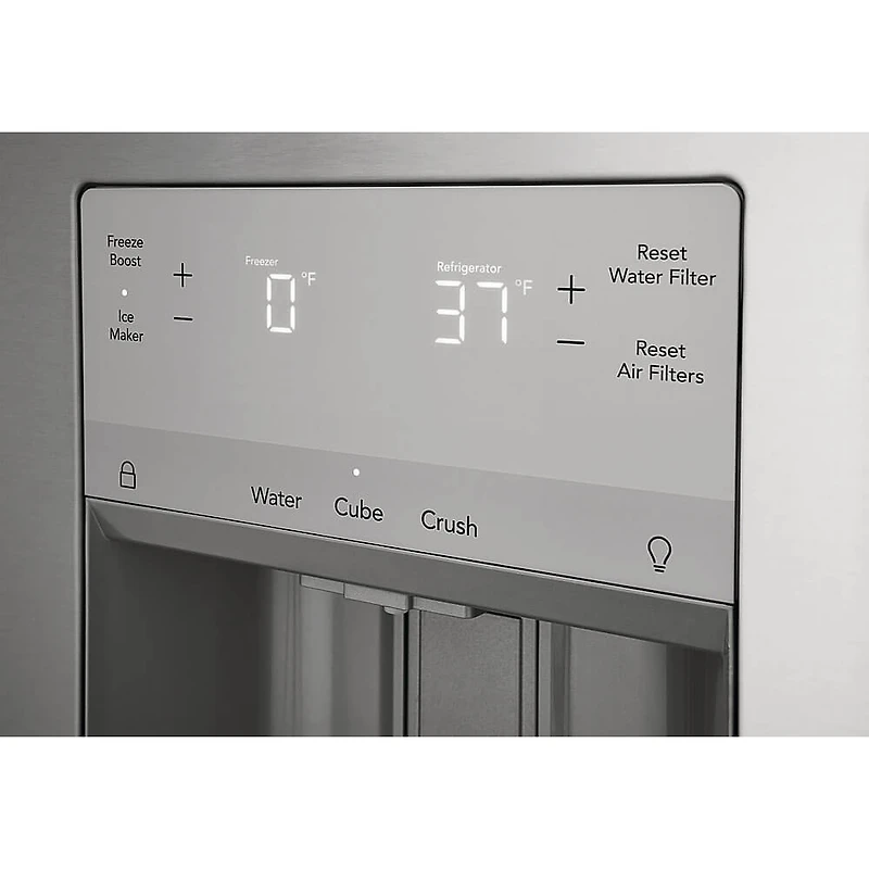 22.6 Cu. Ft. Stainless Counter-Depth French Door Refrigerator