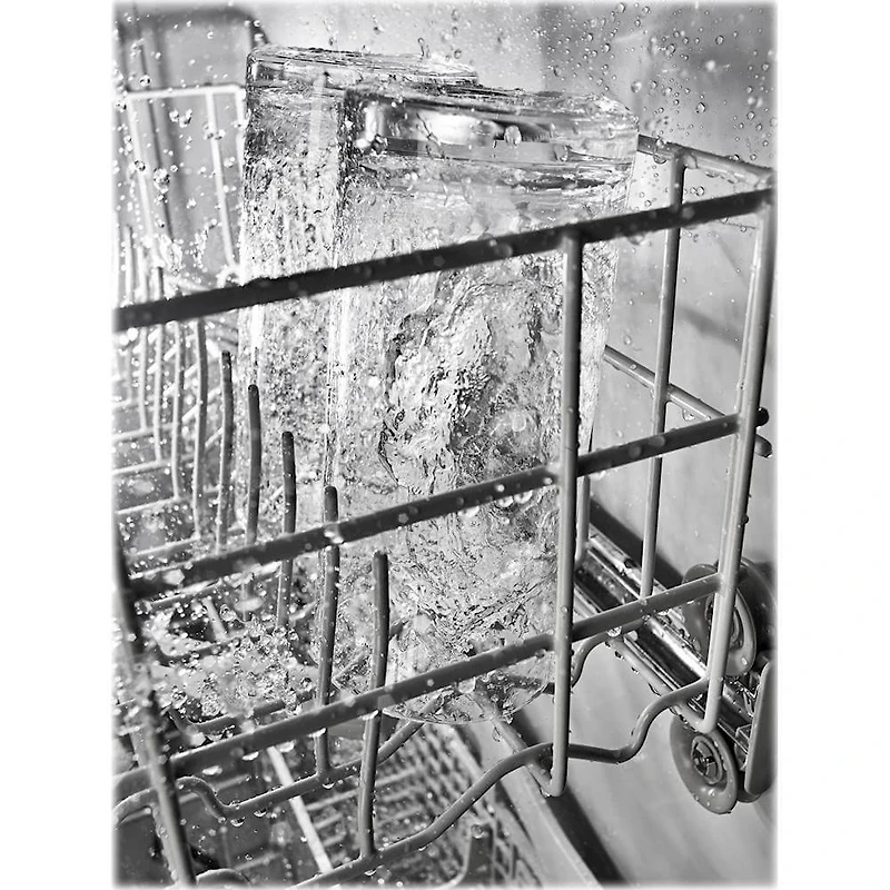 64 dBA White Built-In Dishwasher - OPEN BOX