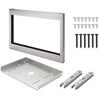 inch Stainless Microwave Trim Kit