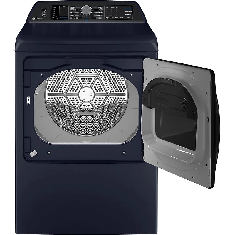 7.3 Cu. Ft. Sapphire Blue Top Load High Efficiency Smart Electric Dryer