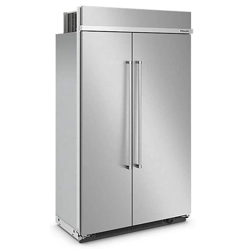 30 Cu. Ft. Stainless PrintShield Built-In Side-by-Side Refrigerator