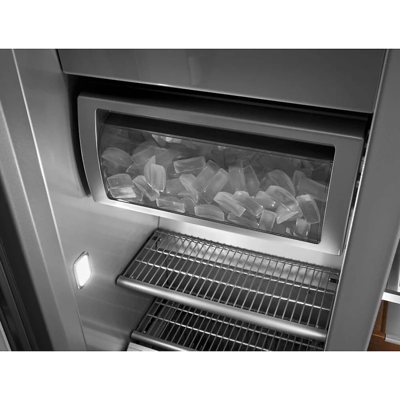 30 Cu. Ft. Stainless PrintShield Built-In Side-by-Side Refrigerator