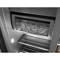 30 Cu. Ft. Stainless PrintShield Built-In Side-by-Side Refrigerator