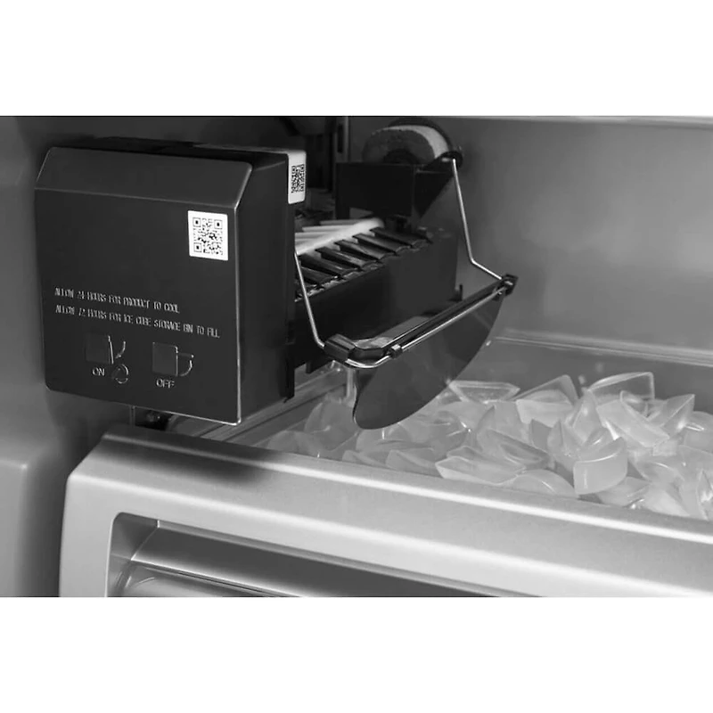 30 Cu. Ft. Stainless PrintShield Built-In Side-by-Side Refrigerator