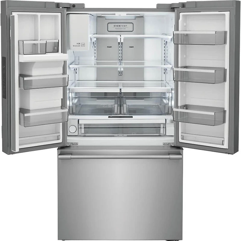 22.6 Cu. Ft. Stainless Steel French Door Counter-Depth Refrigerator