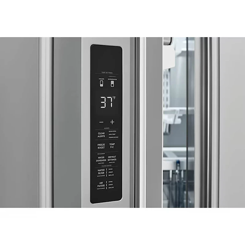 23.3 Cu. Ft. Stainless Steel French Door Counter-Depth Refrigerator