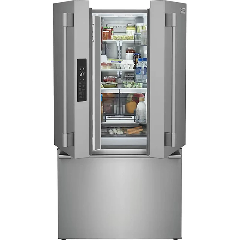 23.3 Cu. Ft. Stainless Steel French Door Counter-Depth Refrigerator
