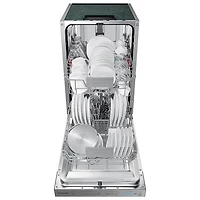 46 dBA Stainless Compact Top Control Built-in Dishwasher