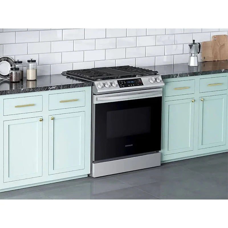 Stainless Trim Kit for 30 inch Slide-In Ranges