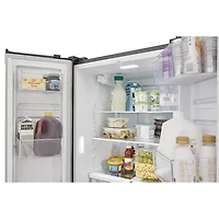 17.6 Cu. Ft. Stainless Counter-Depth French Door Refrigerator