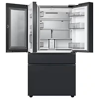 29 Cu. Ft. Bespoke Matte Black 4-Door French Door Refrigerator