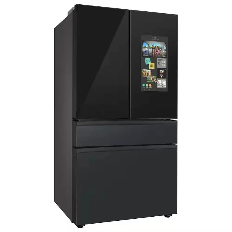29 Cu. Ft. Bespoke Matte Black 4-Door French Door Refrigerator