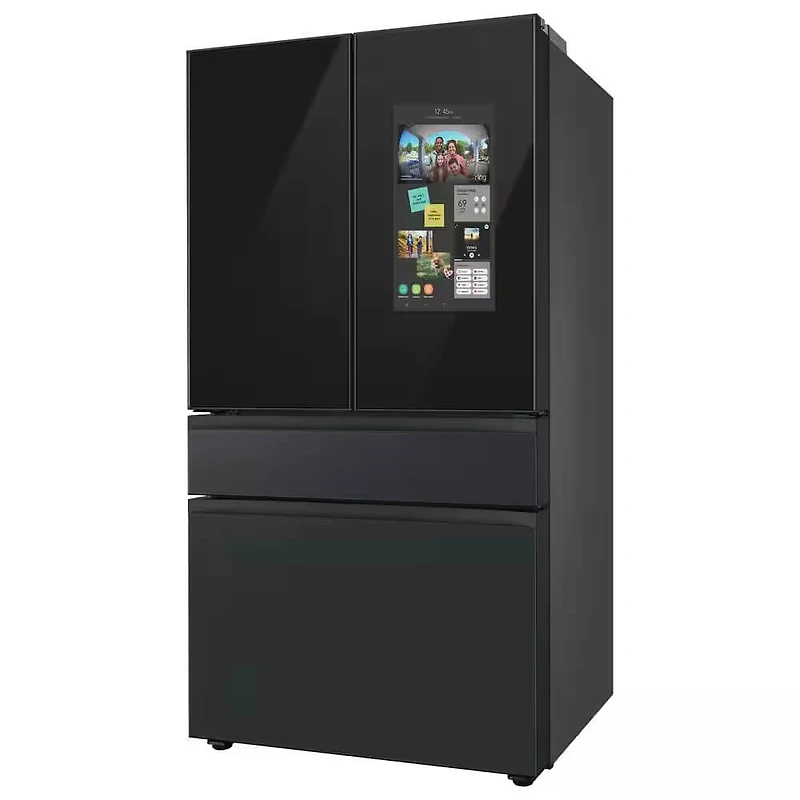 29 Cu. Ft. Bespoke Matte Black 4-Door French Door Refrigerator