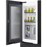 29 Cu. Ft. Bespoke Matte Black 4-Door French Door Refrigerator