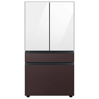 Bespoke 4-Door French Door Refrigerator Panel - Middle Panel - Tuscan Steel - OPEN BOX