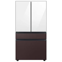 Bespoke 4-Door French Door Refrigerator Panel - Middle Panel - Tuscan Steel - OPEN BOX