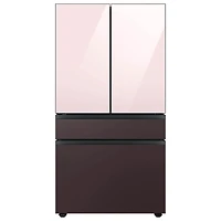 Bespoke 4-Door French Door Refrigerator Panel - Middle Panel - Tuscan Steel - OPEN BOX