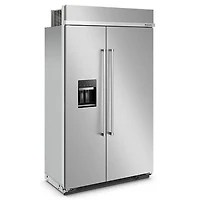 Cu. Ft. Stainless Steel Built-In Side-by-Side Refrigerator