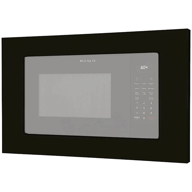 inch Black Microwave Trim Kit