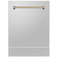 24 inch Autograph Edition Stainless Tallac Dishwasher Panel