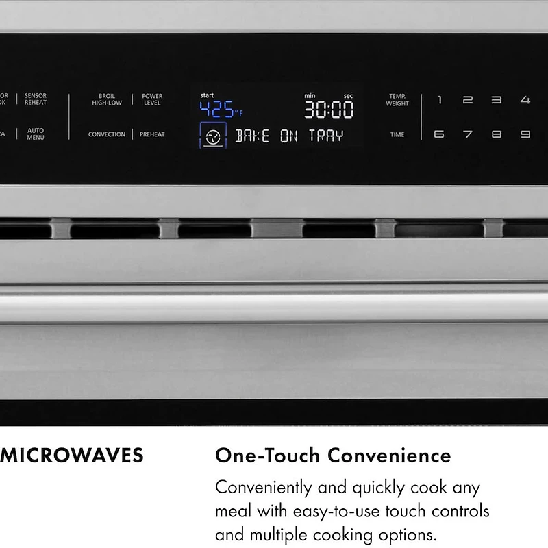 1.2 Cu. Ft. Stainless Built-in Microwave Drawer