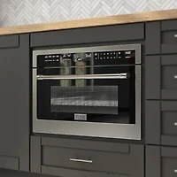 1.2 Cu. Ft. Stainless Built-in Microwave Drawer