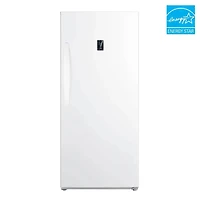 21 Cu. Ft. White Convertible Upright Freezer - OPEN BOX