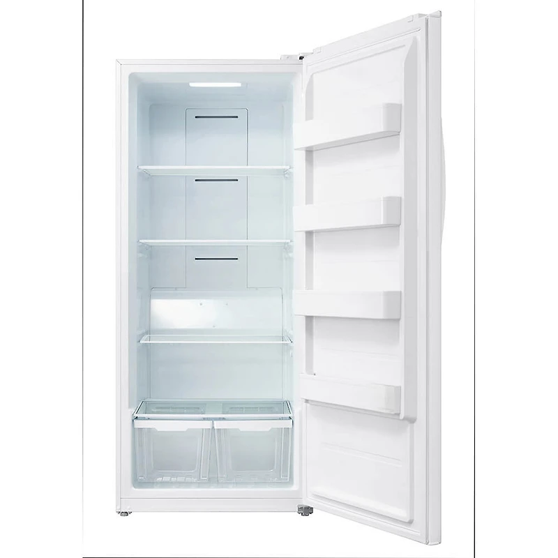 21 Cu. Ft. White Convertible Upright Freezer - OPEN BOX