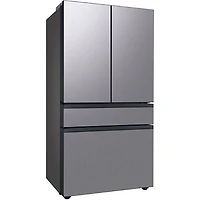 23 Cu. Ft. Bespoke Stainless Counter-Depth 4-Door French Door Refrigerator